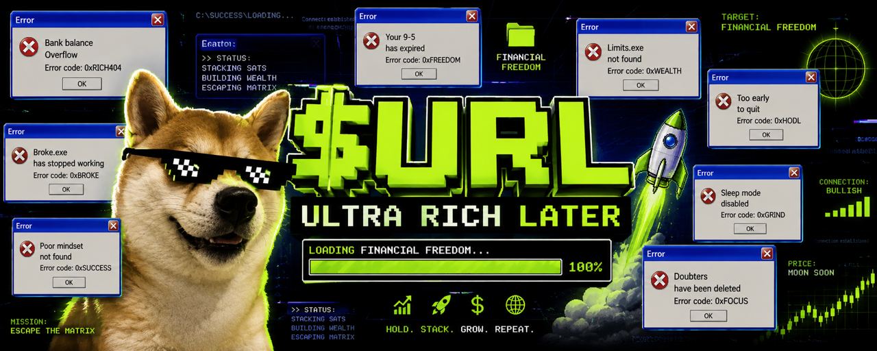 $URL — Ultra Rich Later banner
